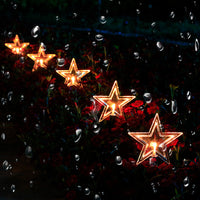 Solar Schneeflockenlampen