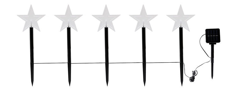 Solar Schneeflockenlampen